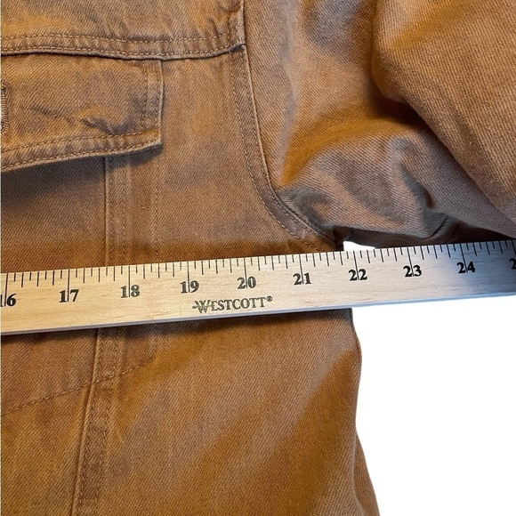 Lost in Lunar Mustard/Marigold Women’s Utility Jacket-Size XS-Oversized - Picture 7 of 12